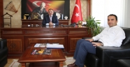 AFŞİN KAYMAKAMI BUDAN’DAN BAŞKAN GÜVEN’E ZİYARET…