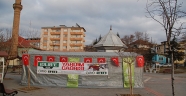 Afşin'de İdlib için yardım kampanyası başlatıldı