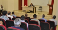 Afşin'de yangın ve sel afetine yardım kampanyası için istişare toplantısı düzenlendi