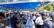 AHİLİK HAFTASI PİLAVI DAĞITILDI