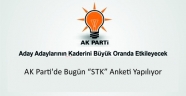 AK Parti’de Bugün “STK” Anketi Yapılıyor