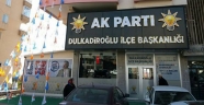 AK PARTİ DULKADİROĞLU İLÇE BİNASI YENİ YERİNDE