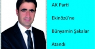 AK Parti Ekinözü’ne Şakalar Atandı