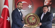 AK Parti İl Başkanı Ahmet Özdemir Ekinözü Belediyesini Ziyaret etti.