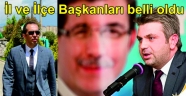 AK Parti İl ve İlçe Başkanı Ahmet Özdemir ve Fırat Görgel oldu