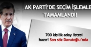 AK Parti'de işlem tamam son söz Davutoğlu'nda!