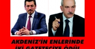 AKDENİZ’İN ENLERİNDE İKİ GAZETECİYE ÖDÜL