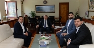 Akdo Yönetim Kurulu Başkanı Ahmet Davarcıoğlu Rektör Can’ı Ziyaret Etti