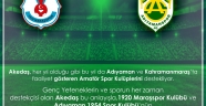 AKEDAŞ, 1920 Maraşspor ve Adıyaman 1954 Spor'a sponsor oldu!