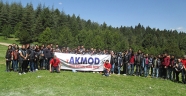 AKMOD GÖNÜLLÜLERİ KAMP YAPTI