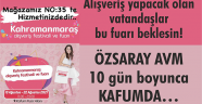 Alışveriş yapacak olan vatandaşlar bu fuarı beklesin!