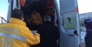 AMBULANSI VE HASTAYI BÜYÜKŞEHİR KURTARDI