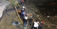 Antalya'da inşaat alanında toprak kayması sonucu bir işçi yaralandı