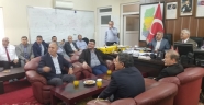 AVŞAROĞLU; BÜYÜKŞEHİR MUHTARLAR DERNEĞİ ZİYARET ETTİ