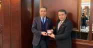 Azerbaycan'dan Genel Başkanımız Dim'e büyük onur