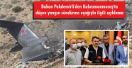 Bakan Pakdemirli'den Kahramanmaraş'ta düşen yangın söndürme uçağıyla ilgili açıklama