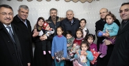 BAŞBAKAN Yardımcısı Kaynak SURİYELİ AİLEYİ ZİYARET ETTİ