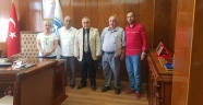 BASIN MENSUPLARI REKTÖR ÖZGÜLÜ ZİYARET ETTİ.