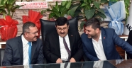 Cumhur İttifakı kapsamında AK Parti Göksun İlçe Başkanlığını ziyaret etti.