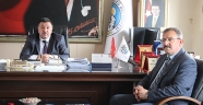 Başkan Aydın’dan Başkan Çeleğen’e Ziyaret