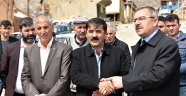 BAŞKAN AYDIN İLK ZİYARETİNİ BÜYÜKKIZILCIK MAHALLESİNE YAPTI