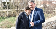 BAŞKAN AYDIN, YAŞLILARI ZİYARET ETTİ