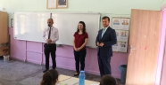 BAŞKAN BOZDAĞ’DAN ŞEHİT ÖĞRETMENLER İLKOKULUNA ZİYARET