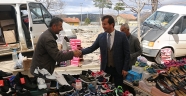 BAŞKAN BOZDAĞ; KAPALI PAZAR YERİ ÇALIŞMASINI YERİNCE İNCELEDİ
