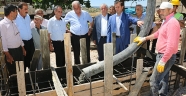 BAŞKAN BOZDAĞ, YENİ TAZİYE EVİNİN TEMELİNİ ATTI