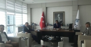 BAŞKAN BOZDAĞ'DAN GASKİ GENEL MÜDÜRÜ SÖNMEZLER'E ZİYARET