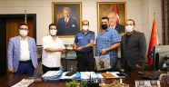 Başkan Büyükdereli'den Müdür Cebeloğlu'na Ziyaret