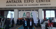 BAŞKAN ÇELEĞEN 6'INCI ANTALYA ŞEHİRCİLİK VE TEKNOLOJİK FUARINA KATILDI.