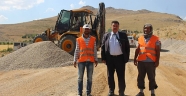 Başkan Çeleğen; Belan Karayolunda Çalışmaları İnceledi.