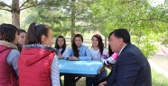 Başkan Çeleğen; Kız Öğrenci Yurdunu Ziyaret etti.