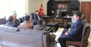 Başkan; Çeleğen ve Meclis Üyelerinden Kaymakam'a Ziyaret
