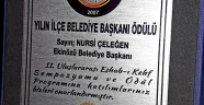 Başkan Çeleğen , “Yılın Belediye Başkanı” seçildi..