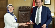 BAŞKAN ERKOÇ’A ÖĞRENCİLERDEN ZİYARET