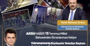 BAŞKAN ERKOÇ AKSU TV’DE CANLI YAYIN KONUĞU