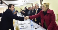 BAŞKAN ERKOÇ DULKADİROĞLU MUHTARLARIYLA BİRARAYA GELDİ
