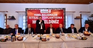 BAŞKAN ERKOÇ: “EKONOMİK YÖNDEN KALKINMA İÇİN DE GAYRET EDİYORUZ”