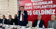 BAŞKAN ERKOÇ ESNAF ODA BAŞKANLARIYLA BİRARAYA GELDİ
