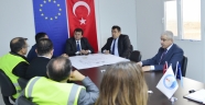 BAŞKAN ERKOÇ, İNŞAAT ÇALIŞMALARINDA İNCELEMELERDE BULUNDU