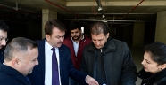 BAŞKAN ERKOÇ, OTOPARKLARDA İNCELEMELERDE BULUNDU