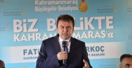 BAŞKAN ERKOÇ PAZARCIK’TA MUHTARLARLA BULUŞTU