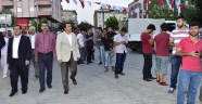 BAŞKAN ERKOÇ RAMAZAN ÇADIRI’NDA…