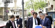 BAŞKAN ERKOÇ SARAYALTI’NDA İNCELEMELERDE BULUNDU