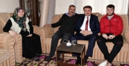 BAŞKAN ERKOÇ’TAN AFRİN GAZİLERİNE ZİYARET