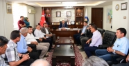 BAŞKAN ERKOÇ’TAN ÇAĞLAYANCERİT BELEDİYESİNE ZİYARET