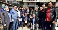BAŞKAN ERKOÇ’TAN ESNAF GEZİLERİNE DEVAM EDİYOR
