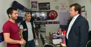 BAŞKAN ERKOÇ’TAN ESNALARA ZİYARET